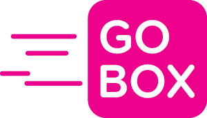 Go Box Logo in Magenta Pink