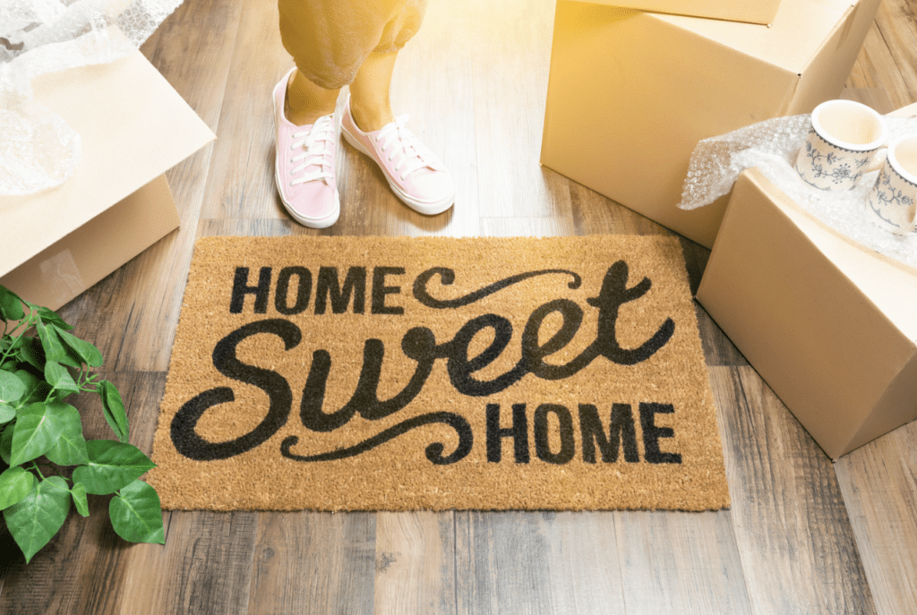 Person standing by a 