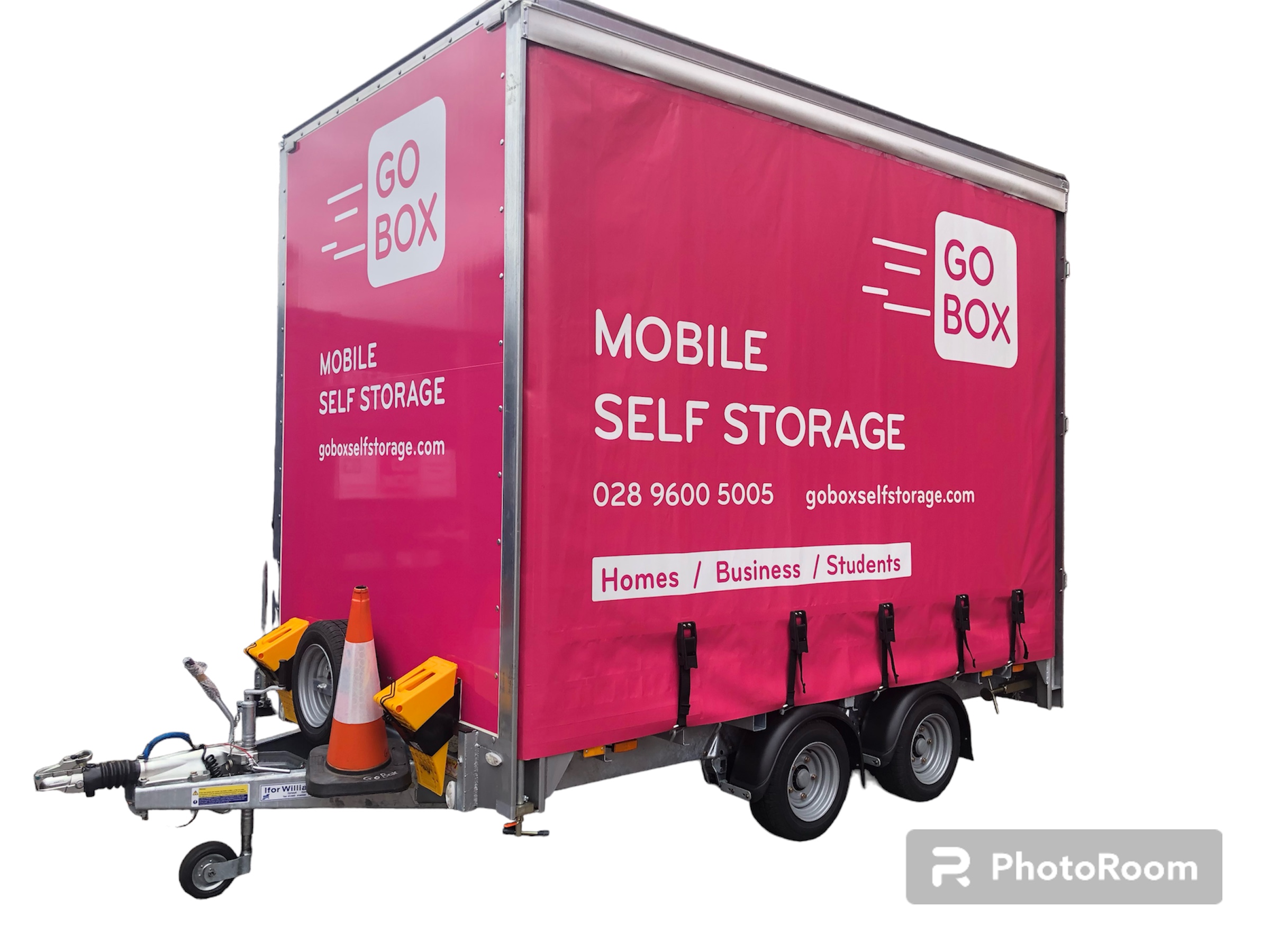 Double Go Box Self Storage Trailer